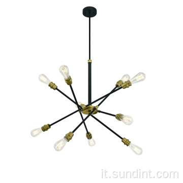 Lampellatore di interni per l&#39;illuminazione a sospensione moderna a 10 luci